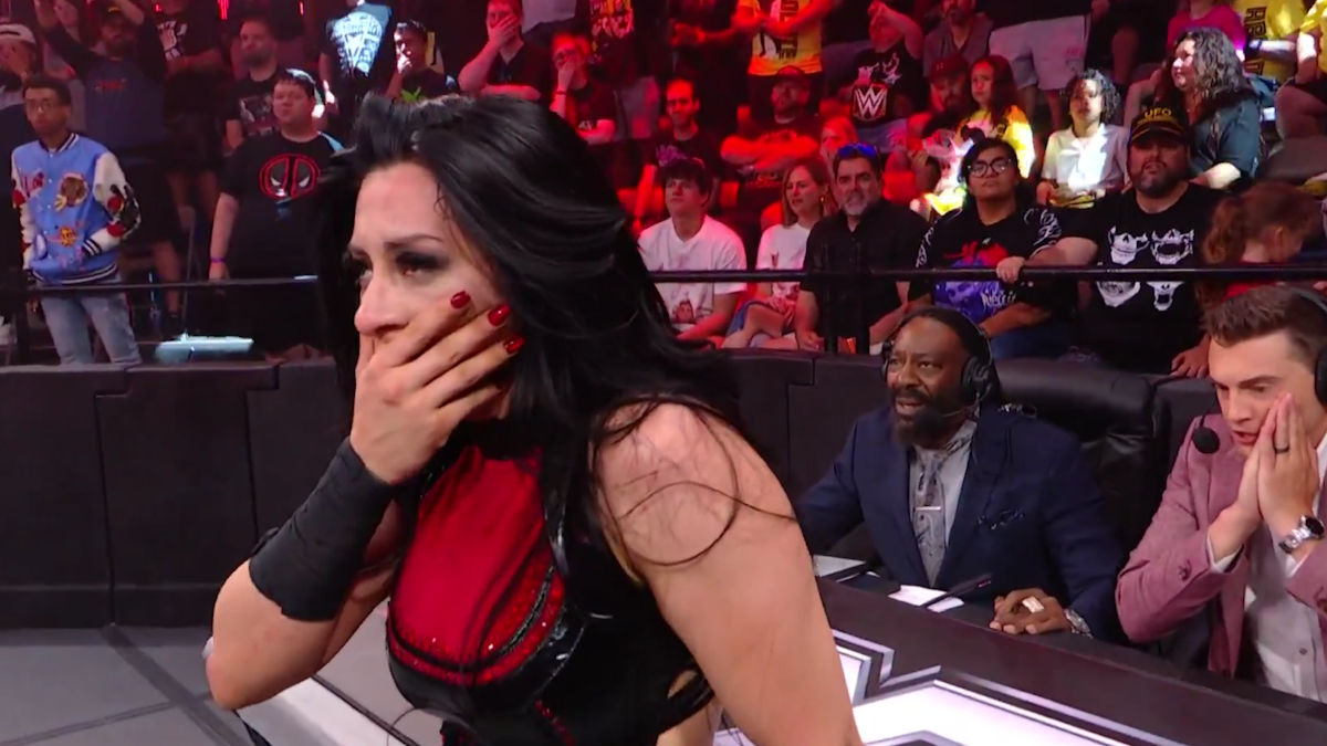 ¡Todo es dolor! Stephanie Vaquer dejó de ser la campeona femenina de NXT