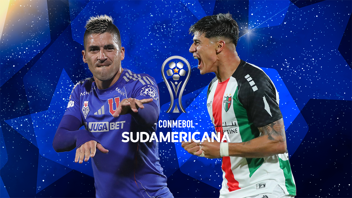 Así será el camino de U de Chile y Palestino en Copa Sudamericana