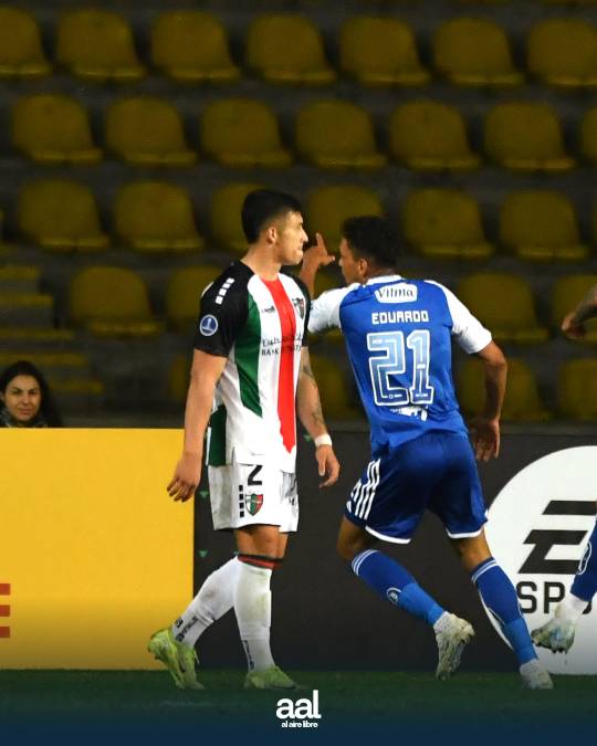 Golpe para Palestino: sanción de Conmebol por gestos racistas de sus hinchas frente a Cruzeiro