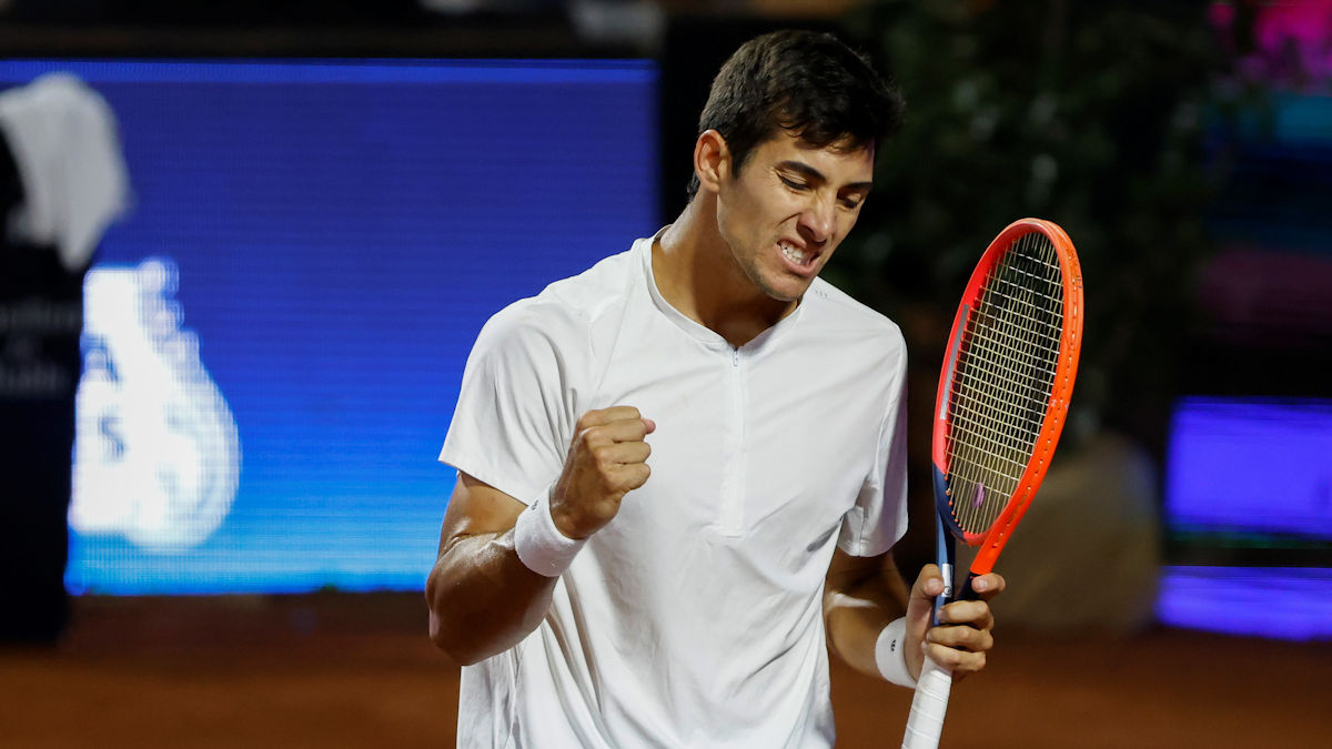 Cristian Garin debuta firme en Poznan con una paliza tenística