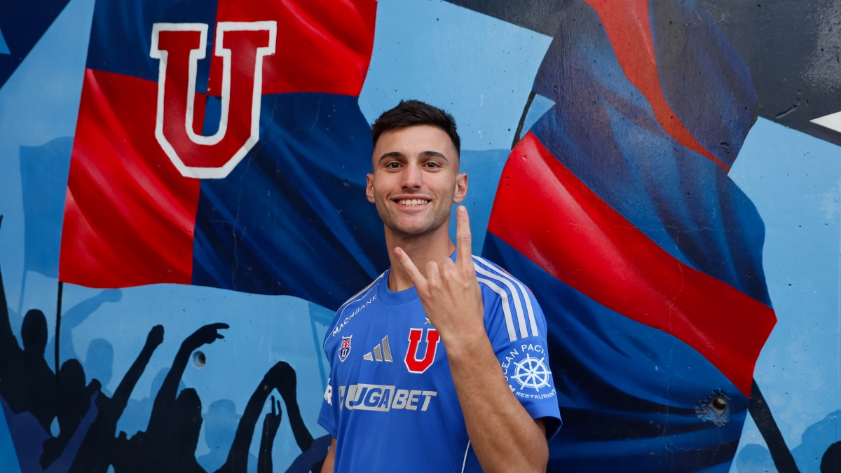 Felipe Salomoni fue presentado en la U de Chile y ya lanzó su promesa para los hinchas azules