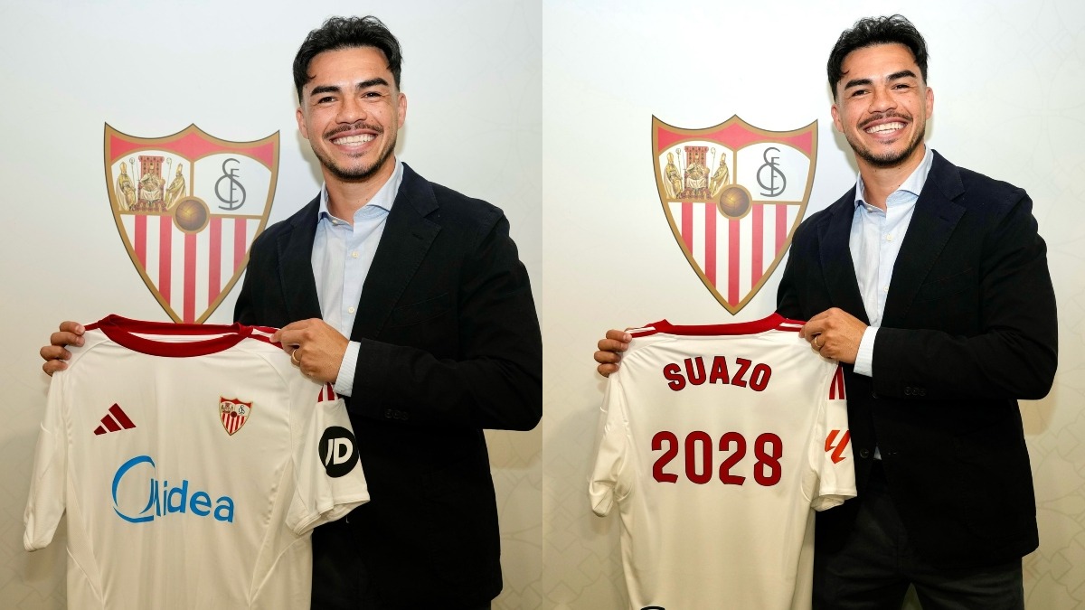 Ya fue presentado: La primeras palabras de Gabriel Suazo en Sevilla