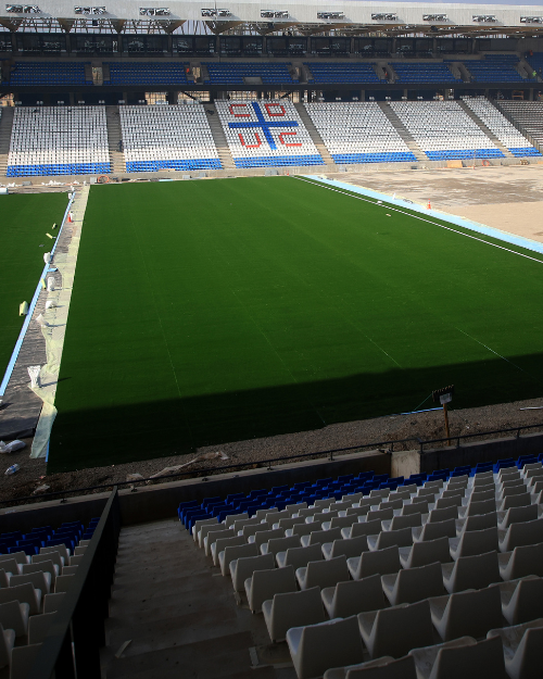 El TREMENDO paso que dio U. Católica para la inauguración del Claro Arena