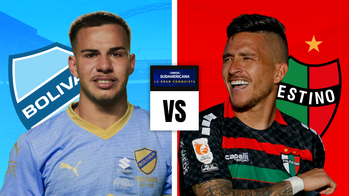 Bolívar vs Palestino en vivo: Cuándo, a qué hora y dónde ver el partido por la Copa Sudamericana 2025