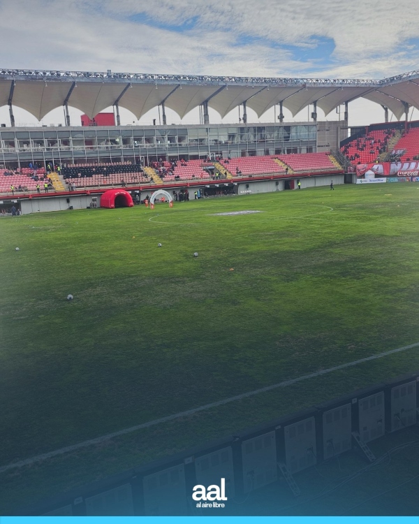 El PÉSIMO estado de la cancha en Chillán para el duelo de Ñublense vs U de Chile