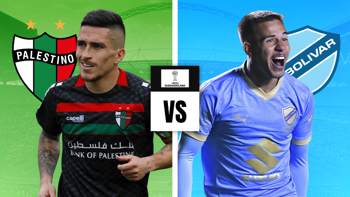 Palestino vs Bolívar en vivo: Cuándo, a qué hora y dónde ver el partido por la Copa Sudamericana 2025