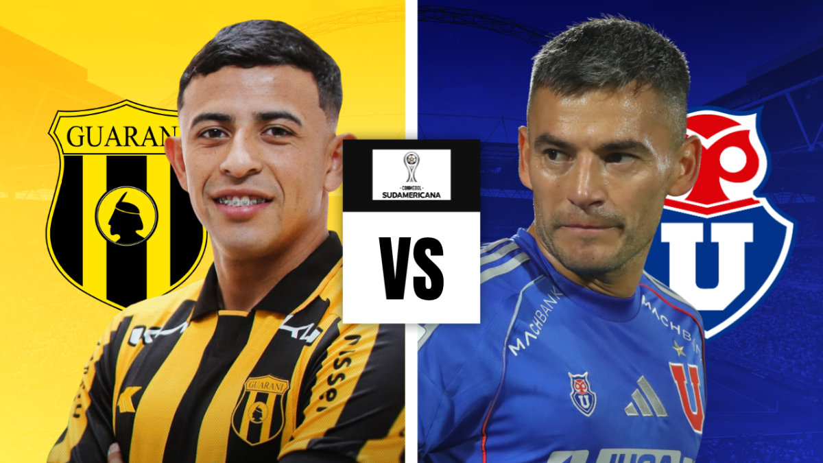 Guaraní vs U de Chile en vivo: Cuándo, a qué hora y dónde ver el partido por Copa Sudamericana 2025