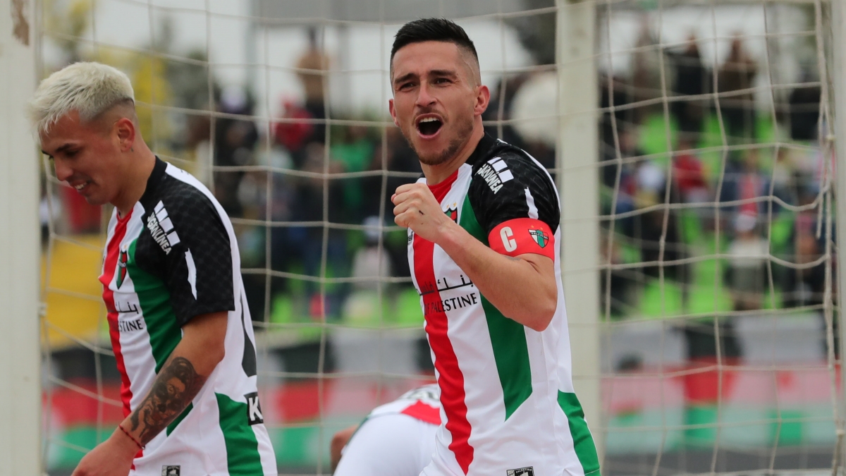El golazo de Carrasco que desató el festejo de Palestino y hundió a Unión Española