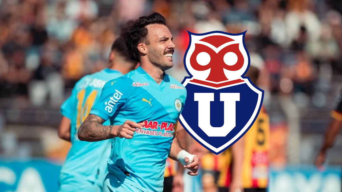Sebastián Rodríguez llegó por la madrugada para firmar como refuerzo de U de Chile y dejó claro mensaje