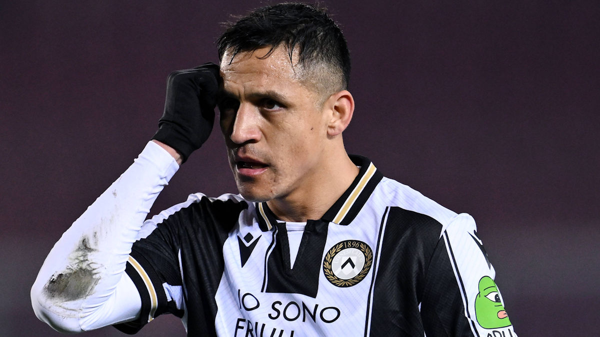 La potente señal que dio Udinese sobre el futuro de Alexis Sánchez