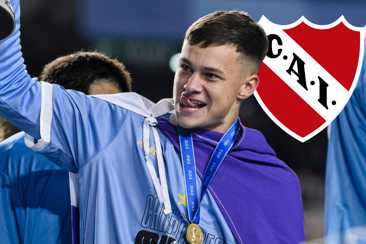 La perla uruguaya que llegó hace 5 días a Independiente, ya jugó como titular e intimida a la U de Chile