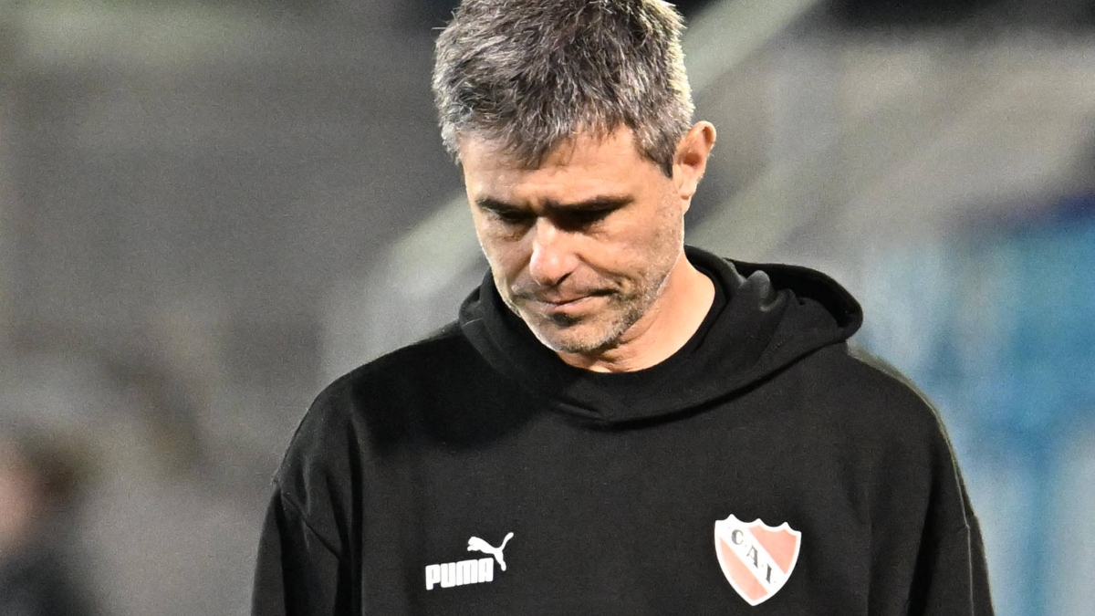 DT de Independiente conmueve con sus palabras sobre la triste noche ante la U de Chile