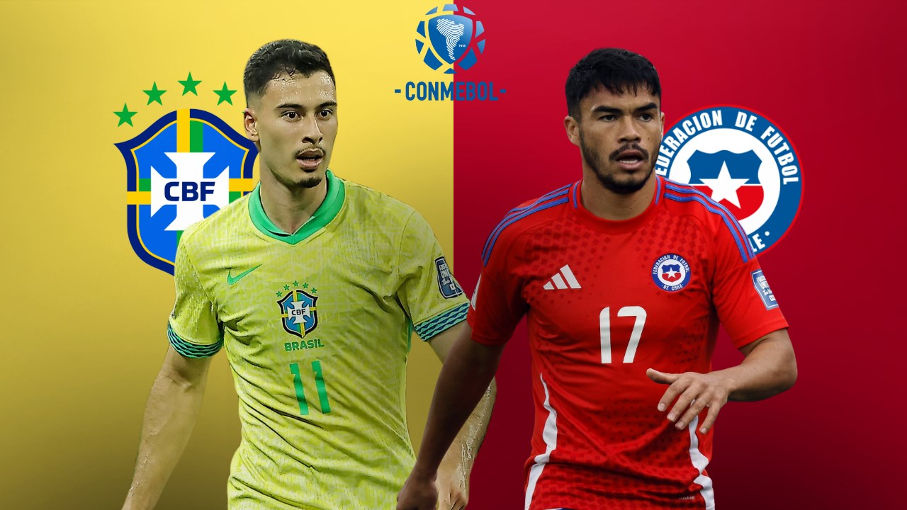 ¿Quién transmite Brasil vs Chile? Horario, canal de TV y cómo verlo online por Eliminatorias al Mundial 2026