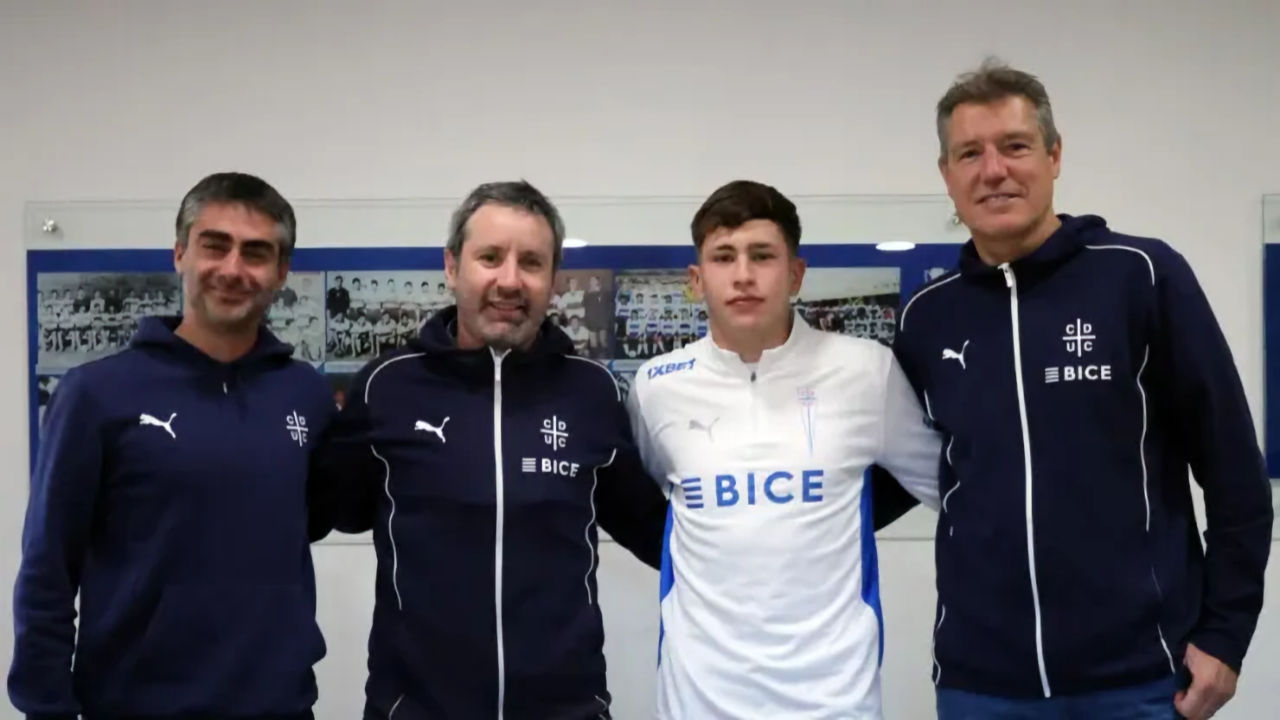 U Católica le hace contrato profesional al hijo de un campeón con el club