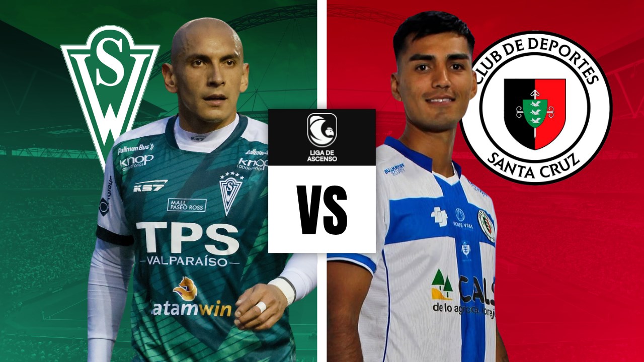Santiago Wanderers vs Santa Cruz en vivo: Cuándo, a qué hora y dónde ver por la Primera B 2025