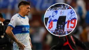 Nicolás Castillo aclaró por qué no estuvo presente en la despedida de los capitanes de la UC