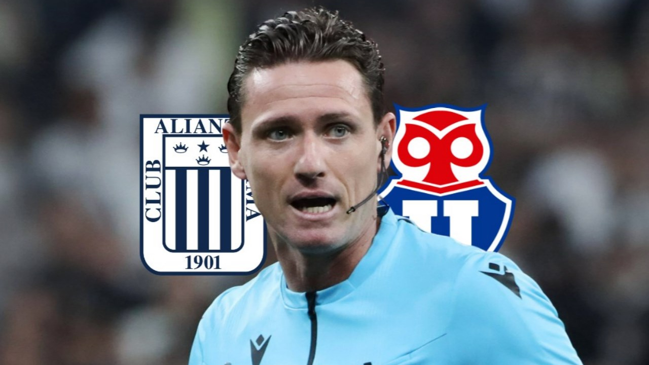Tarjeta fácil e historial polémico: el árbitro que la Conmebol eligió para el Alianza Lima vs U de Chile
