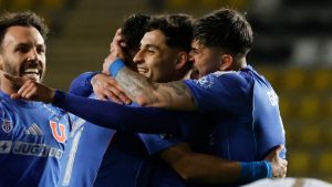 El emotivo festejo de la U de Chile tras su histórica clasificación en la Copa Sudamericana