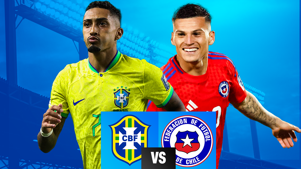 EN VIVO | Brasil vs Chile por las Clasificatorias
