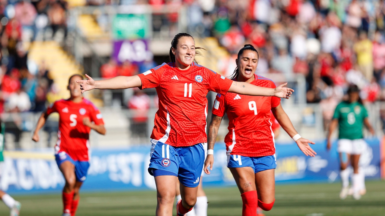 Chile aplastó a Bolivia en la Liga de Naciones Femenina y sueña con el Mundial