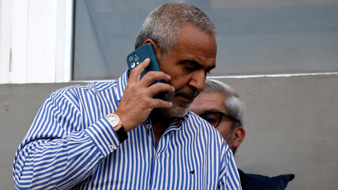 Pablo Milad apareció en el Estadio Nacional, pero evitó hablar tras el escándalo en Rancagua