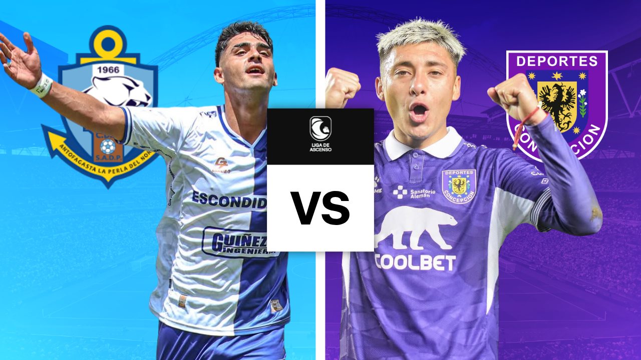 Antofagasta vs Concepción: Cuándo, a qué hora y dónde ver EN VIVO por la Liguilla de Ascenso 2025