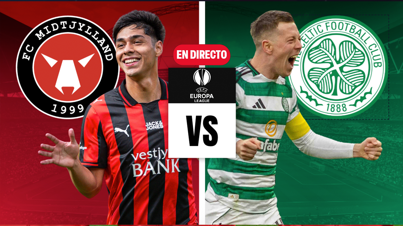 EN VIVO: Midtjylland vs Celtic por la Europa League