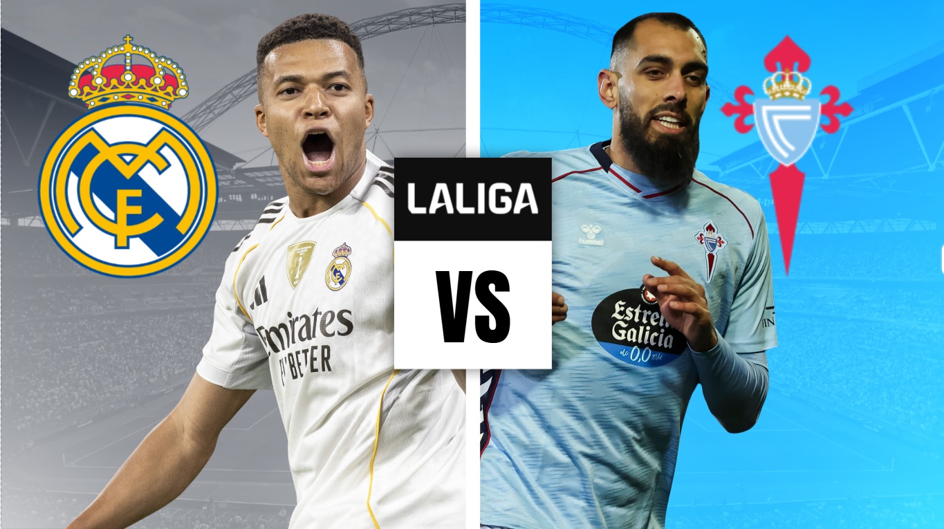 EN VIVO: Real Madrid vs Celta de Vigo por La Liga 2025-26