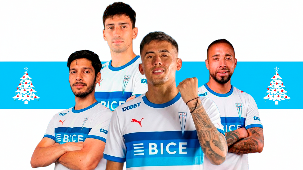U Católica festeja su Navidad con auto regalos para el 2026: los refuerzos que llegan al Claro Arena