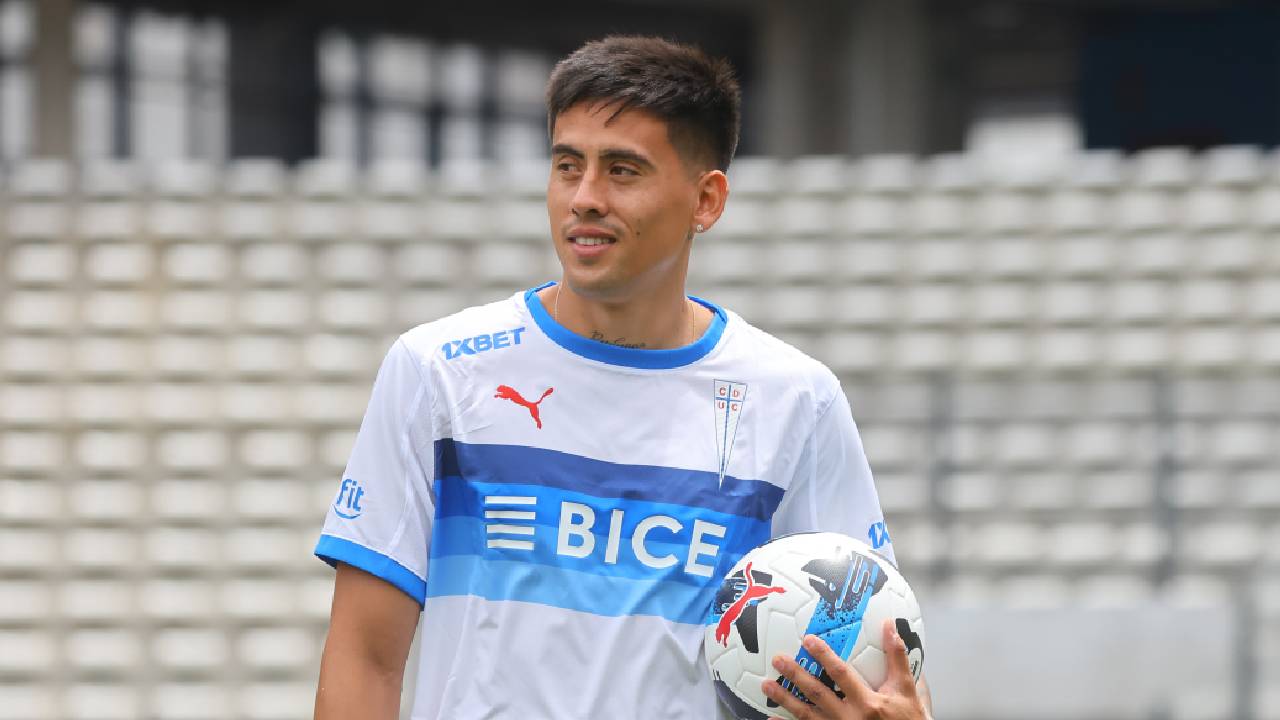 Matías Palavecino sueña en grande en la U Católica: refuerzo estrella de los cruzados proyectó el 2026