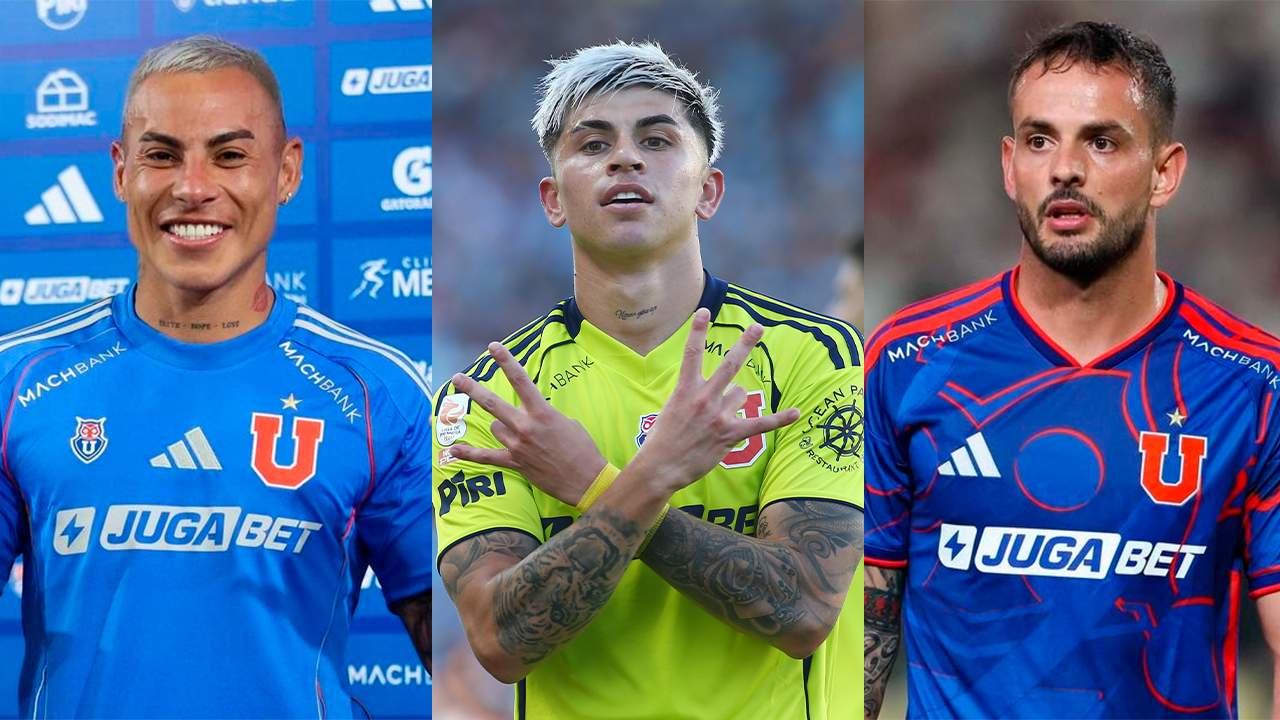 El ataque de la U de Chile sigue siendo el gran dilema para Meneghini antes del debut en el Campeonato Nacional