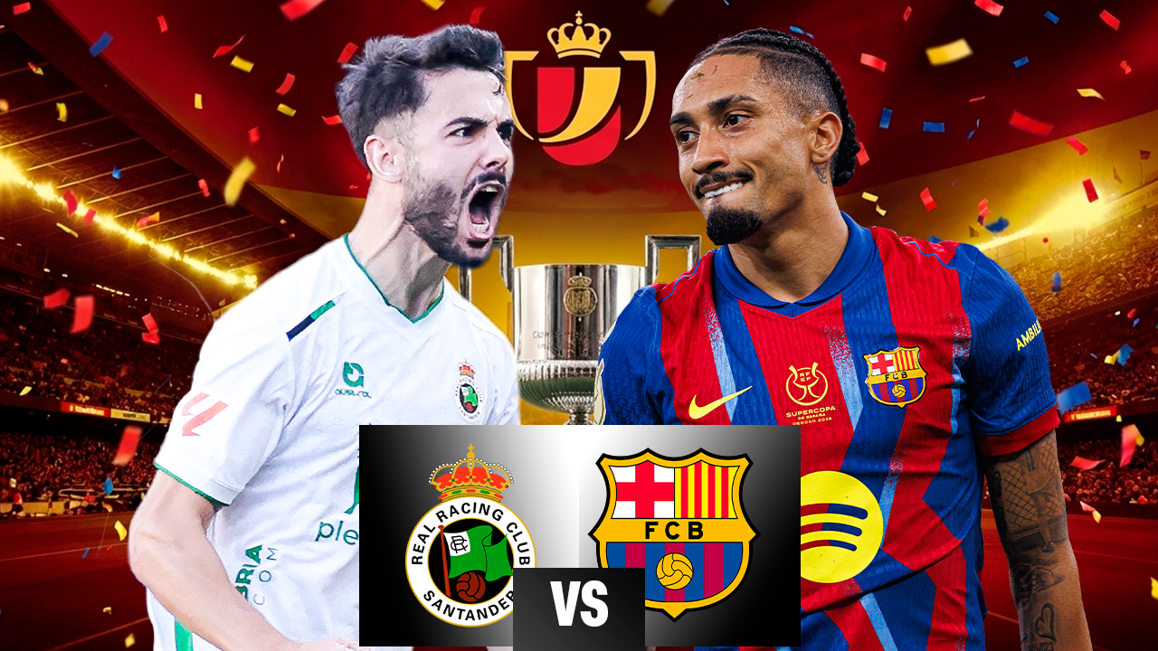 EN VIVO: Racing vs Barcelona por la Copa del Rey