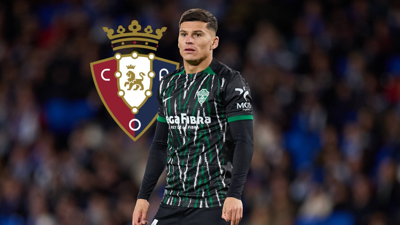 ¿Quién transmite Elche vs Osasuna? Horario, canal de TV y cómo ver a Lucas Cepeda por LaLiga