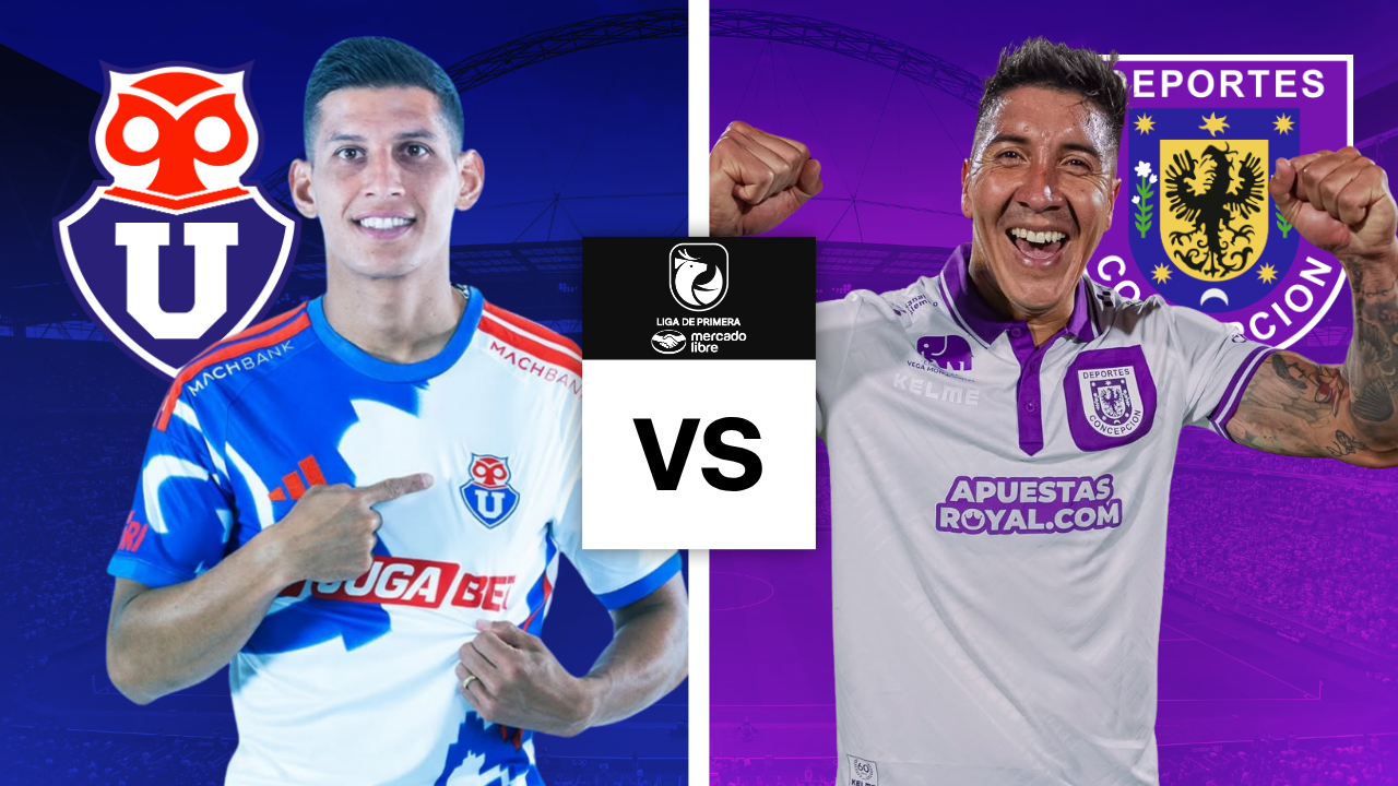 ¿Quién transmite U de Chile vs Deportes Concepción? Hora y canal para verlo EN VIVO en el Campeonato Nacional