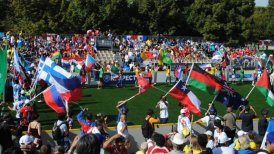 Chile participa en mundial de fútbol de personas en riesgo social