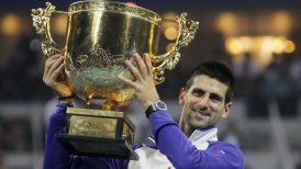 Djokovic conquistó por tercera vez el ATP de Beijing tras derrotar a Tsonga