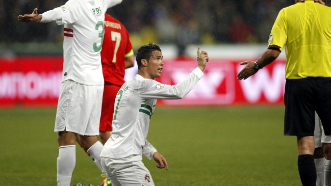 Cristiano Ronaldo no pudo evitar derrota de Portugal ante Rusia