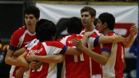 Chile debutó con un triunfo en el Sudamericano Juvenil de Voleibol