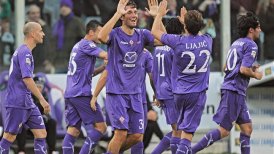 David Pizarro y Matías Fernández actuaron en triunfo de Fiorentina sobre Atalanta de Carmona