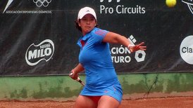 Camila Silva derrotó a Cecilia Costa en atractivo duelo por el ITF de Temuco