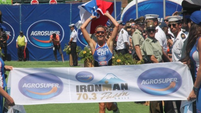 Valentina Carvallo se convirtió en la primera chilena en ganar el Ironman de Pucón