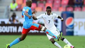 Congo alcanzó a reaccionar y logró un empate ante Ghana