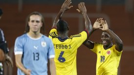 Colombia venció a Uruguay y se ubicó como líder exclusivo del Sudamericano Sub 20