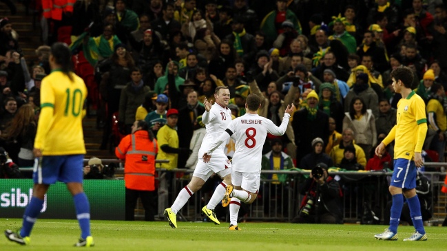 Inglaterra se hizo respetar en Wembley y venció a Brasil