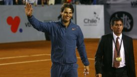 Rafael Nadal: Espero que no sea la última vez que pueda venir a Chile