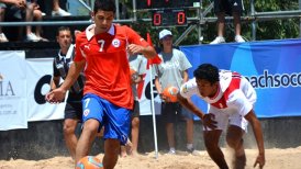 Chile obtuvo su segundo triunfo en las clasificatorias para el Mundial de fútbol playa