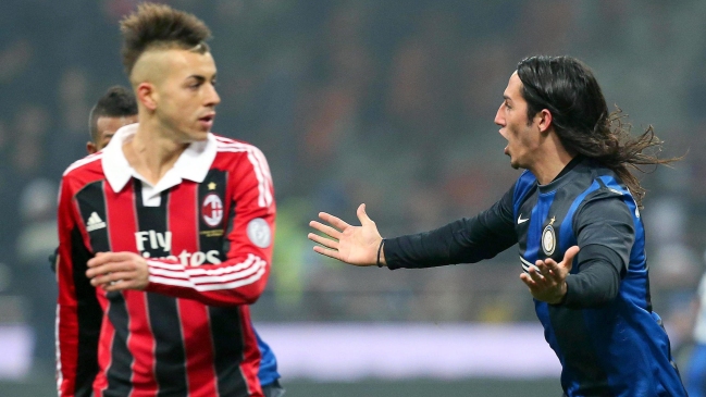 Inter y AC Milan terminaron igualados en una nueva versión del clásico