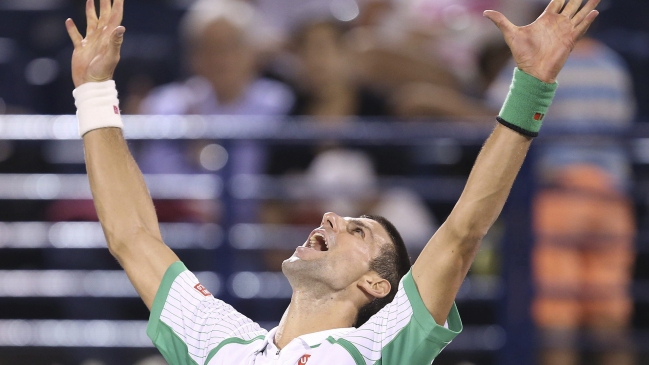 Djokovic frenó el andar de Del Potro en Dubai