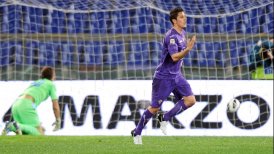 Fiorentina venció a Lazio con David Pizarro de titular y se instaló en puestos de ligas europeas
