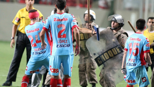 Conmebol: Es "imperdonable" el actuar de la policía brasileña con jugadores de Arsenal